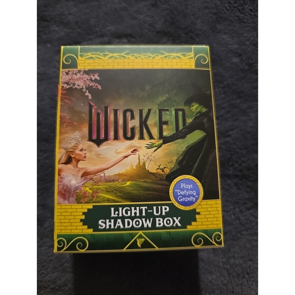 RP Minis‎ WICKED Light-Up Shadow Box Plays Defying Gravity NIB